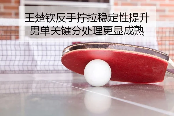 王楚钦反手拧拉稳定性提升 男单关键分处理更显成熟